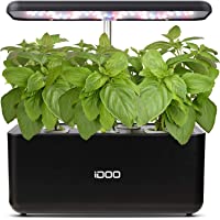 iDoo Sistema de Cultivo hidropónico- Jardinera de Interior de Hierbas con luz de Crecimiento LED- Smart Garden con 7…